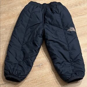 Northface kids 12/18 month reversible snow pants EUC